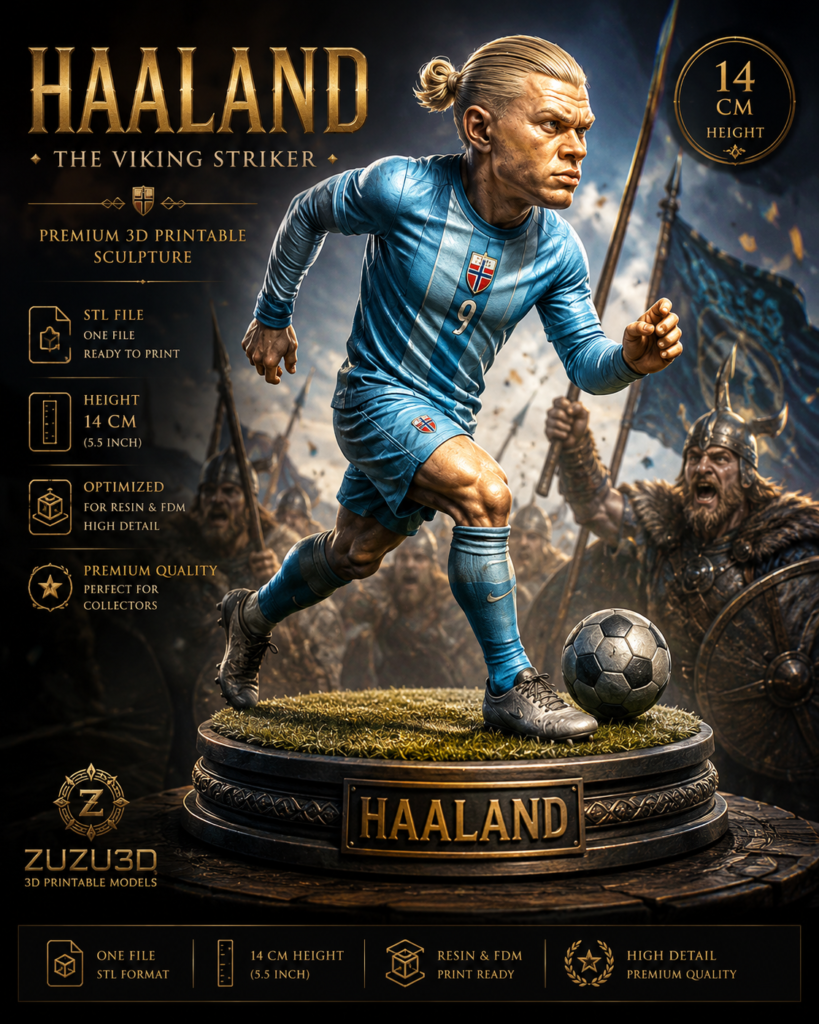 the viking striker haaland