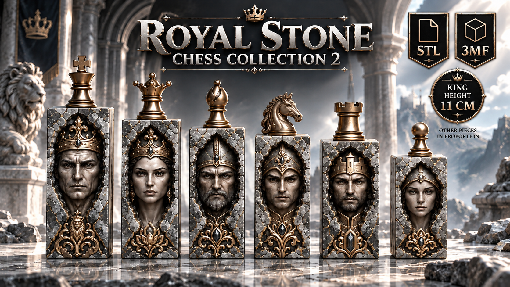 royal stone chess collection 2 royal stone chess collection 2