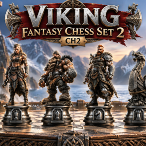 viking fantasy chess set 2